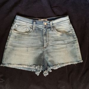 PINK Denim High-Waisted Shorts